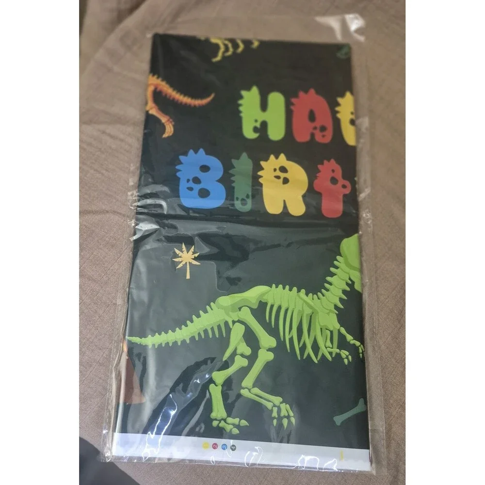 Dinosaur Happy Birthday Party Tableware Set Plates 20 Guests